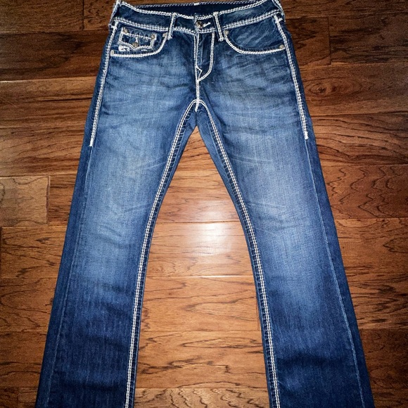Billy Mega T Bootcut True Religion Jeans 30x33 - Picture 4 of 9